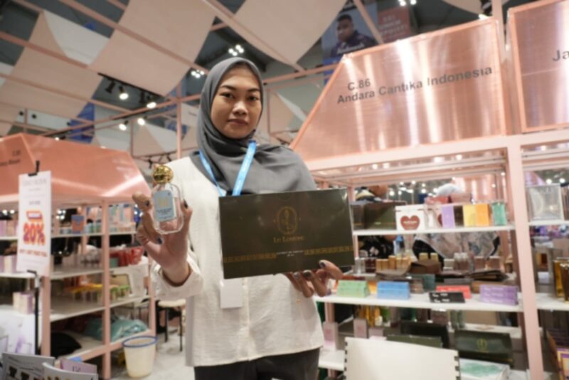 Produsen parfum asal Sidoarjo Jawa Timur, PT Andara Cantika Indonesia. (Dok. BRI)