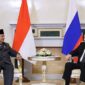 Presiden RI Prabowo Subianto dan Presiden Federasi Rusia Vladimir Putin. (Dok. Tim Media Prabowo)